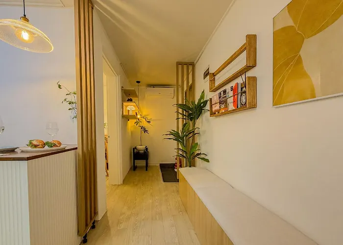 Appartement Itaewon, Haebangchon, 10 Mins From Jongno, Euljiro, For 4 Séoul